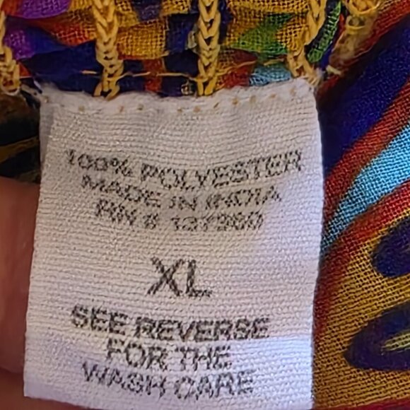 Live 4 Truth Butterfly Sleeve Top Boho Hippie Women's Size XLarge - Picture 8 of 9